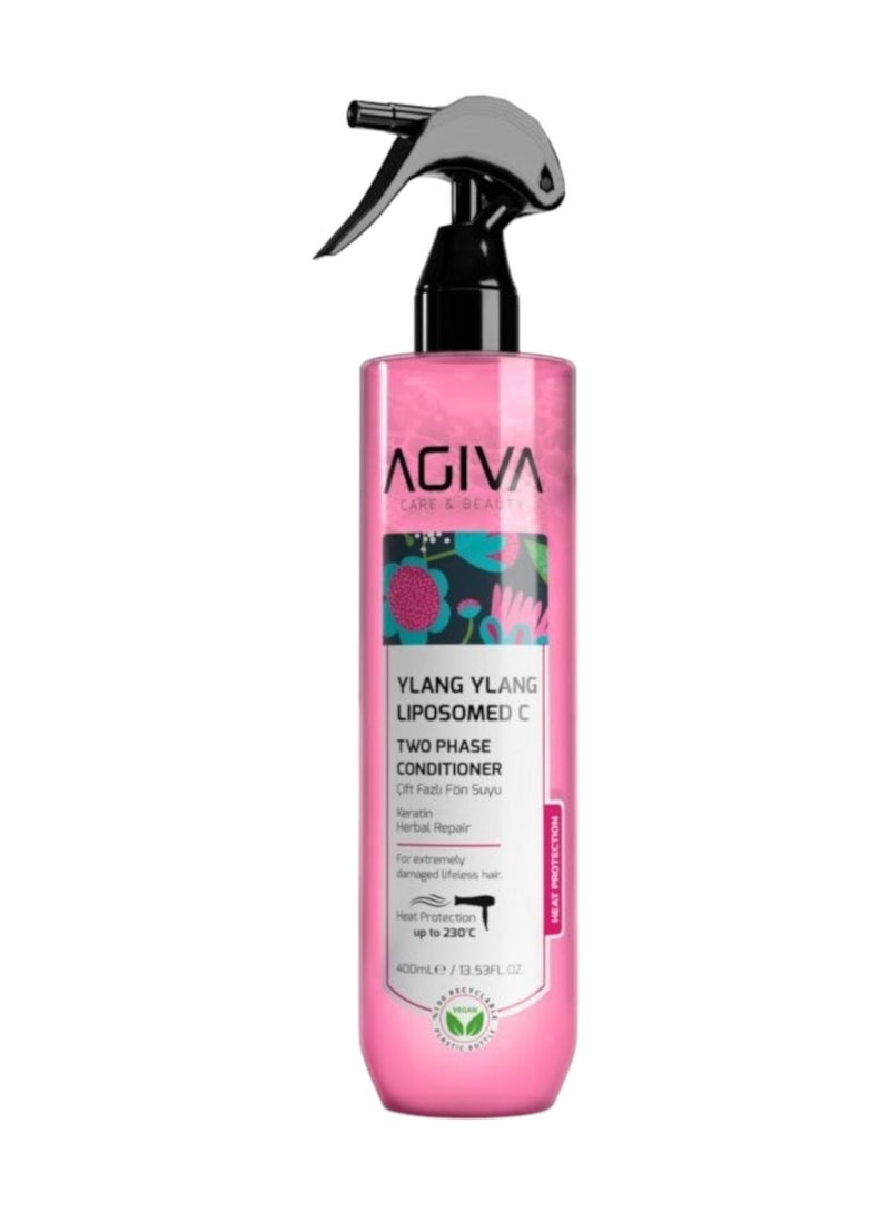 Ylang Ylang Liposomed C Two-Phase Conditioner Heat Protection Up To 230°C